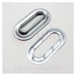 Люверс оцинкованный овальный