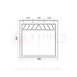 Брызговик 400*400 (комплект 2шт) — изображение 7