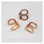 Шайба медная обратки d=8мм "наушник" — изображение 2