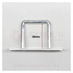 Скоба бортовая квадратная с пластиной — изображение 5