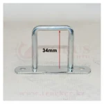 Скоба бортовая квадратная с пластиной — изображение 7