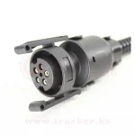 Штекер байонетный AMP прямой (на 5 проводов)