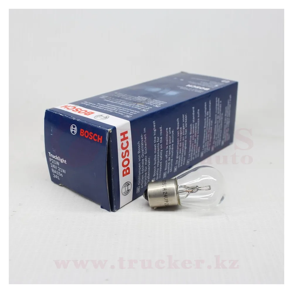 1987302501 (01) Лампа одноконтактная R21W 24V (BA15S) BOSCH — изображение 1