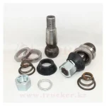 Ремкомплект реактивной штанги КРАЗ на одну штангу (2 пальца, 4 сухаря, 2 пружины, 2 гайки, 2 уплотнителя, 2 шайбы)