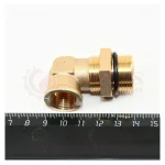 Фитинг угловой M22*1.5/F16*1.5 — изображение 2