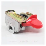 Головка соединительная прицепа ПАЛМ без клапана M16x1,5 красная — изображение 2