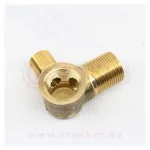 Тройник (16х22х22внутр.) регулятора тормозных сил