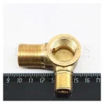 Тройник (16х22х22внутр.) регулятора тормозных сил — изображение 2