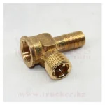 Тройник с внутренней резьбой M22 (M16*M22)