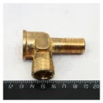 Тройник с внутренней резьбой M22 (M16*M22) — изображение 3