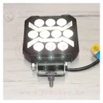 Фара дальнего света 10LED с ДХО квадратная 10-36V — изображение 3