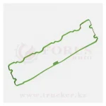 Прокладка крышки клапанов ЯМЗ-534 (21846)