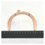 Полукольцо упорного подшипника нижнее ЯМЗ-534, ЯМЗ-536 — изображение 3