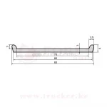 Прокладка бандажа топливного бака (75) Volvo, RVI — изображение 2