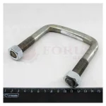 Стремянка ушка задней рессоры L=110мм. с гайками — изображение 2