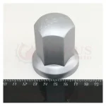 Колпачок колесный на гайку 32мм высокий (серый) KRONE — изображение 3