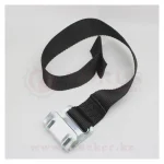 Ремень с крючком без пряжки H=45мм L=0,7m черный — изображение 2