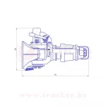 Прибор буксировочный ЕВРО в сборе под тандем — изображение 4