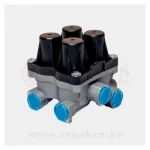 Клапан защитный 4-х контурный 6.3 bar M22x1.5 M16x1.5 Volvo FM7/12 Omn B7L