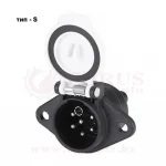 Розетка 7-pin/24V пластик — изображение 2