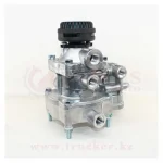 Клапан управления тормозами прицепа 2х-проводный МАЗ КАМАЗ ЗИЛ (с глушителем в сборе) — изображение 3