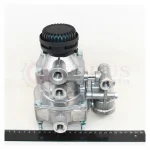 Клапан управления тормозами прицепа 2х-проводный МАЗ КАМАЗ ЗИЛ (с глушителем в сборе) — изображение 4