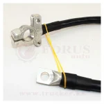 Перемычка аккумуляторная L=500мм с клеммой литой "-", с наконечником 10мм, провод 50 кв.мм — изображение 2