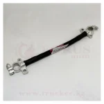 Перемычка аккумуляторная L=230мм с клеммами +/-