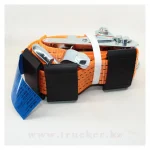 Стяжной ремень DoZurr 3000 3-pkt/1-комп/крюк верт/натяж. укор/фиксатор резиновый/2.8м/4% — изображение 3