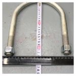 Стремянка рессоры (M20x1.5x65x239/163) (B1801) (2 гайки) SCHMITZ — изображение 3