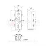 Ящик для огнетушителя "FIREBOX 10" /4-10кг — изображение 2