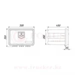 Ящик инструментальный пластиковый FLYBOX 500 — изображение 2