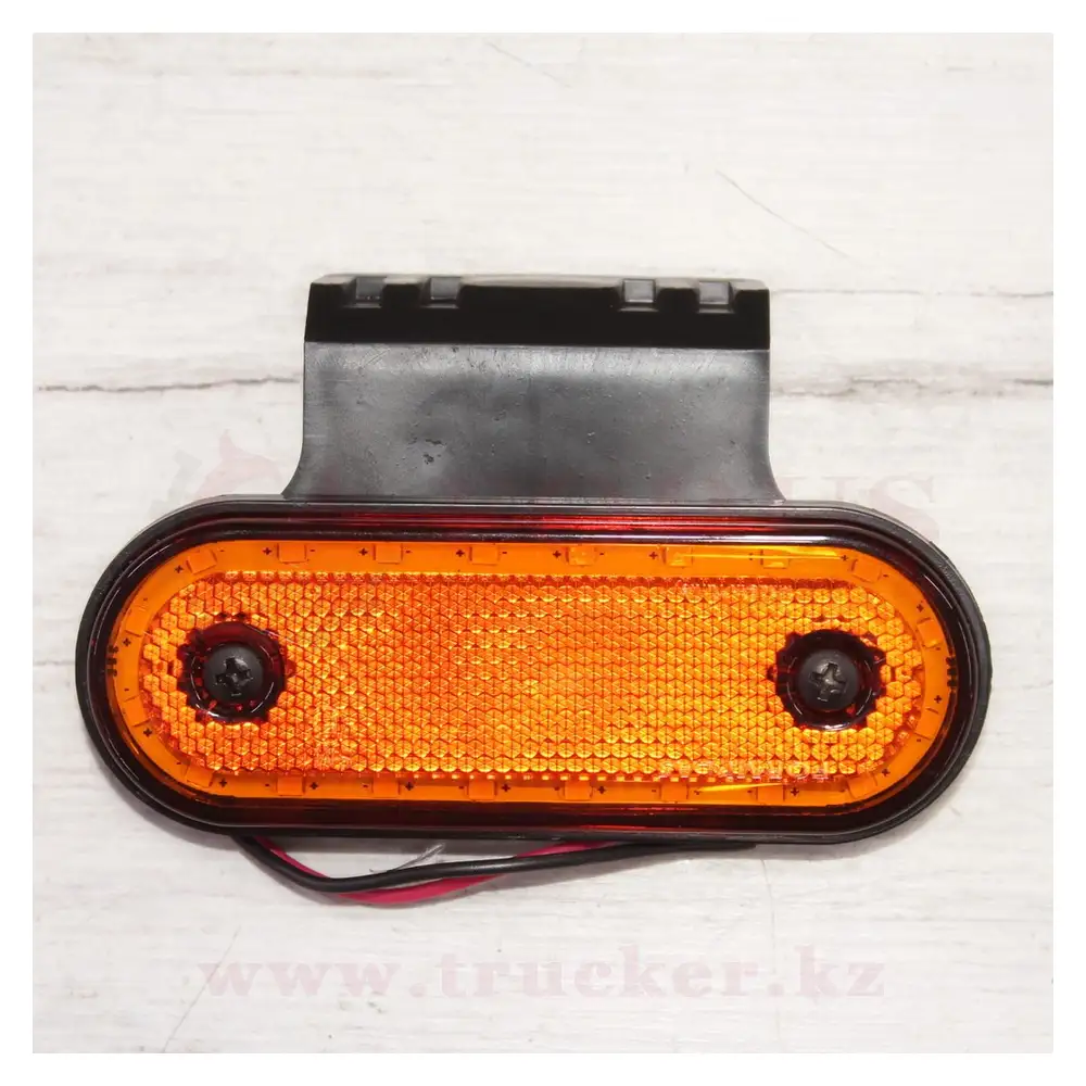 fr-0293-y (01) Фонарь габаритный с кронштейном 115 мм 20 LED (жёлтый) — изображение 1