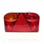 Фонарь задний автовозный с разъемом под байонет 5-pin с лампочками