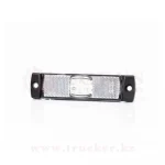 Фонарь габаритный LED белый с проводом 0.15м‌‌‌‌‌ прямоуг 130x32
