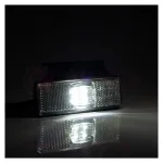 Фонарь габаритный LED белый с проводом 0.15м‌‌‌‌‌ на кронштейне — изображение 2