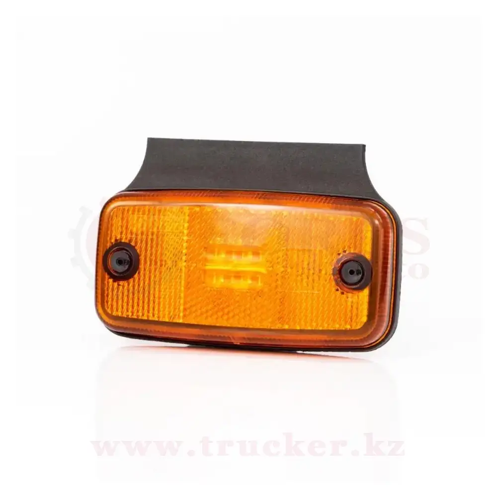ft019zpluskled (01) Фонарь габаритный LED желтый с проводом 0.15м на кронштейне, 110х54 — изображение 1