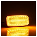 Фонарь габаритный желтый LED 12-36В с проводом 15см (241,5х27,5мм) — изображение 3
