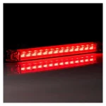 Фонарь габаритный красный LED 12-36В с проводом 15см (241,5х27,5мм) — изображение 2