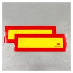 Табличка 'LONG' 600x200 мм, красная полоса 4 см (2 шт), основа алюминий