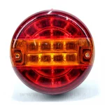 Фонарь круглый задний диодный на прицеп 24V (060515)