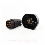 Вилка/Розетка электрическая 7-pin (комплект) для легкового прицепа