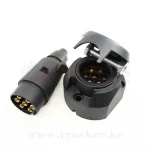 Вилка/Розетка электрическая 7-pin (комплект) для легкового прицепа — изображение 4