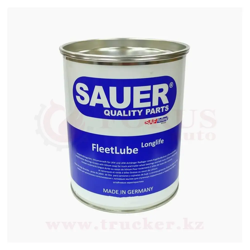 s3870001001 (01) Смазка ступичная синяя SAUER FleetLube Longlife blue (1) кг — изображение 1