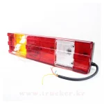 Фонарь задний Mercedes (5 отв.) кабель сбоку — изображение 2