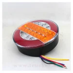 Фонарь задний UNIVERSAL круглый с бегущим поворотом 12-24в — изображение 2