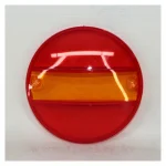 Стекло заднего фонаря круглое гладкое