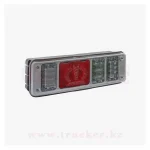 Фонарь задний с разъемом EasyConn 7pin и EasyConn 4х2pin (KRONE NEW Корона) LED U029-602L