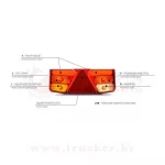 Фонарь многофункциональный задний W137 с кабелем сзади (1029Z/1032Z) — изображение 5
