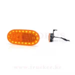 Габаритный огонь W197 12V/24V LED кабель сзади (1386/1387/1388)